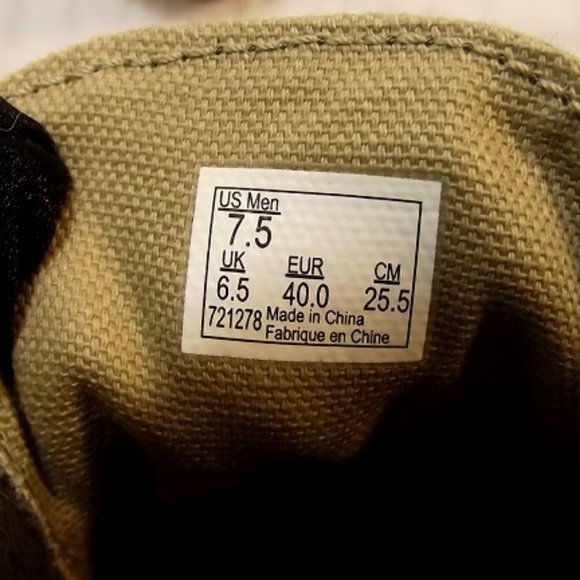 VANS Men's runner shoes, Size 7.5 , Green - Picture 7 of 9